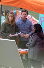 ROSE BYRNE on the Set of Instant Family in Atlanta 03/27/2018