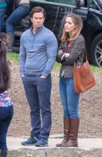 ROSE BYRNE on the Set of Instant Family in Atlanta 03/27/2018