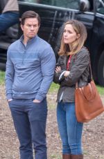 ROSE BYRNE on the Set of Instant Family in Atlanta 03/27/2018