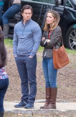 ROSE BYRNE on the Set of Instant Family in Atlanta 03/27/2018