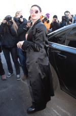 ROSE MCGOWAN at Vivienne Westwood Fashion Show at PFW in Paris 03/03/2018