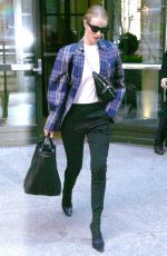 ROSIE HUNTINGTON-WHITELEY Out and About in New York 03/26/2018
