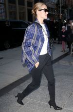 ROSIE HUNTINGTON-WHITELEY Out and About in New York 03/26/2018