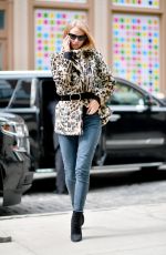 ROSIE HUNTINGTON-WHITELEY Out in New York 03/25/2018