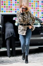 ROSIE HUNTINGTON-WHITELEY Out in New York 03/25/2018