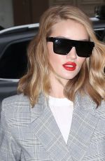 ROSIE HUNTINGTON-WHITELEY Out in New York 03/28/2018