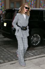ROSIE HUNTINGTON-WHITELEY Out in New York 03/28/2018