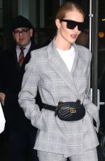 ROSIE HUNTINGTON-WHITELEY Out in New York 03/28/2018