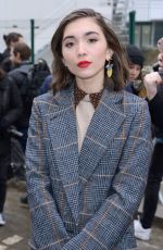 ROWAN BLANCHARD at Chloe Show at Paris Fashion Week 03/01/2018