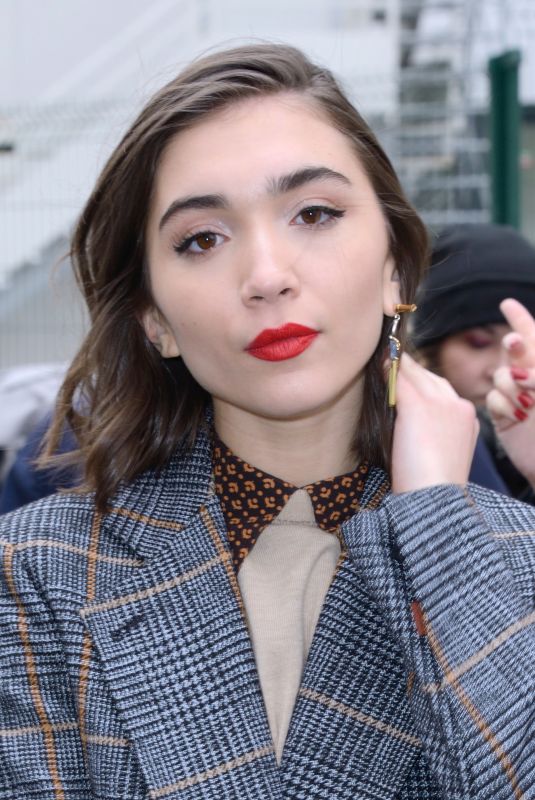 ROWAN BLANCHARD at Chloe Show at Paris Fashion Week 03/01/2018
