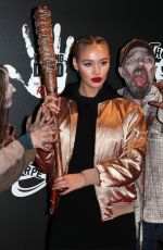 ROXY HORNER at The Walking Dead: The Ride Media Night at Thorpe Park in London 03/29/2018