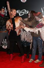 ROXY HORNER at The Walking Dead: The Ride Media Night at Thorpe Park in London 03/29/2018