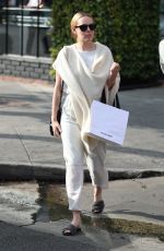 RUMER WILLIS Out Shopping on Melrose Place in West Hollywood 02/28/2018