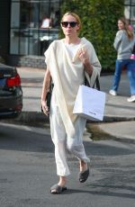 RUMER WILLIS Out Shopping on Melrose Place in West Hollywood 02/28/2018