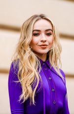 SABRINA CARPENTER at Nina Ricci Fashion Show in Paris 03/02/2018