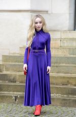 SABRINA CARPENTER at Nina Ricci Fashion Show in Paris 03/02/2018