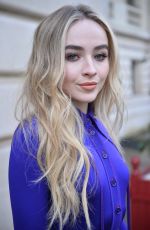 SABRINA CARPENTER at Nina Ricci Fashion Show in Paris 03/02/2018