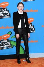 SADIE SINK at 2018 Kids’ Choice Awards in Inglewood 03/24/2018