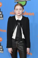 SADIE SINK at 2018 Kids’ Choice Awards in Inglewood 03/24/2018