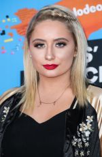 SAFFRON BARKER at 2018 Kids’ Choice Awards in Inglewood 03/24/2018