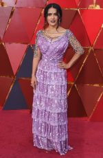 SALMA HAYEK at 90th Annual Academy Awards in Hollywood 03/04/2018