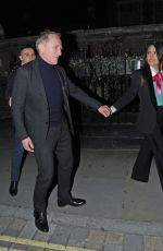 SALMA HAYEK at Chiltern Firehouse in London 03/20/2018
