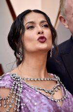 SALMA HAYEK at Oscar 2018 in Los Angeles 03/04/2018