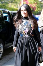 SALMA HAYEK Leaves Diane Von Furstenburgs Oscar Luncheon in Los Angeles 02/28/2018