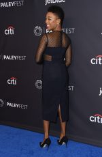 SAMIRA WILEY at The Handmaid’s Tale Panel at Paleyfest in Los Angeles 03/18/2018