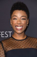SAMIRA WILEY at The Handmaid’s Tale Panel at Paleyfest in Los Angeles 03/18/2018