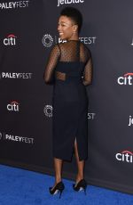 SAMIRA WILEY at The Handmaid’s Tale Panel at Paleyfest in Los Angeles 03/18/2018