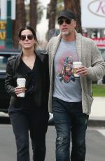 SANDRA BULLOCK and Bryan Randall Out in Studio City 03/03/2018