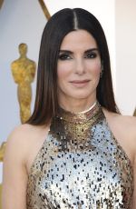 SANDRA BULLOCK at Oscar 2018 in Hollywood 03/04/2018