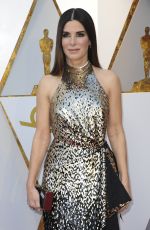 SANDRA BULLOCK at Oscar 2018 in Hollywood 03/04/2018