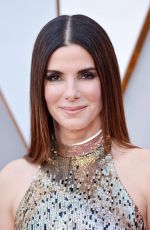 SANDRA BULLOCK at Oscar 2018 in Hollywood 03/04/2018