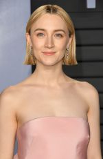SAOIRSE RONAN at 2018 Vanity Fair Oscar Party in Beverly Hills 03/04/2018
