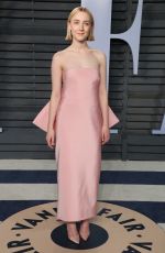 SAOIRSE RONAN at 2018 Vanity Fair Oscar Party in Beverly Hills 03/04/2018