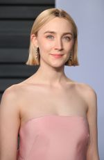 SAOIRSE RONAN at 2018 Vanity Fair Oscar Party in Beverly Hills 03/04/2018