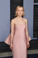 SAOIRSE RONAN at 2018 Vanity Fair Oscar Party in Beverly Hills 03/04/2018