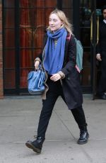 SAOIRSE RONAN Leaves Bowery Hotel in New York 03/01/2018