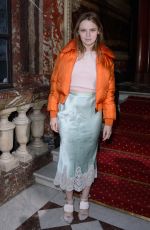 SARA FORESTIER at John Galliano Fashion Show in Paris 03/04/2018