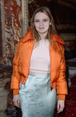 SARA FORESTIER at John Galliano Fashion Show in Paris 03/04/2018