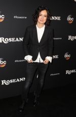 SARA GILBERT at Roseanne Premiere in Los Angeles 03/23/2018