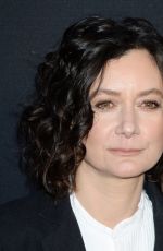 SARA GILBERT at Roseanne Premiere in Los Angeles 03/23/2018