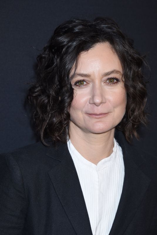 SARA GILBERT at Roseanne Premiere in Los Angeles 03/23/2018