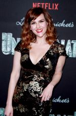 SARA RUE at A Series of Unfortunate Events Premiere in New York 03/29/2018