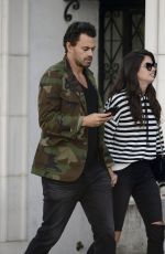 SARA SAMPAIO and Oliver Ripley Out Shopping in Beverly Hills 03/05/2018