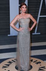 SARAH HYLAND at 2018 Vanity Fair Oscar Party in Beverly Hills 03/04/2018