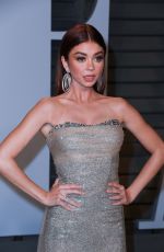 SARAH HYLAND at 2018 Vanity Fair Oscar Party in Beverly Hills 03/04/2018