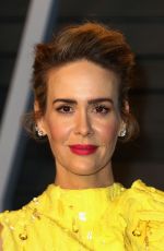 SARAH PAULSON at 2018 Vanity Fair Oscar Party in Beverly Hills 03/04/2018